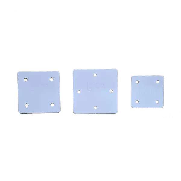 three sizes of tablet weaving cards